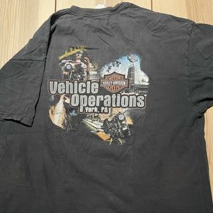Vintage Harley Davidson‎ Vehicle Operations Shirt
